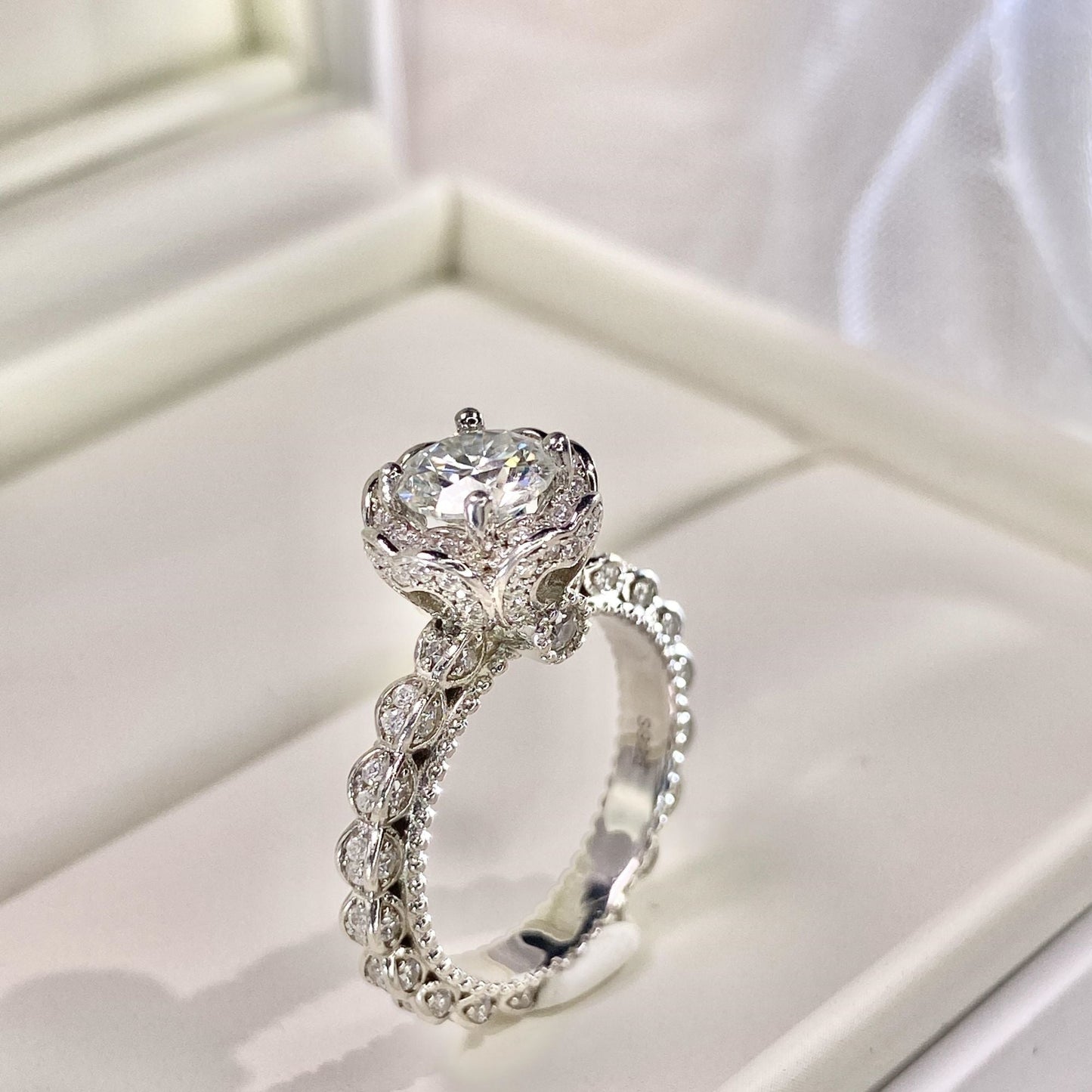 【#05】(てんるい)S925モアサナイトのリング