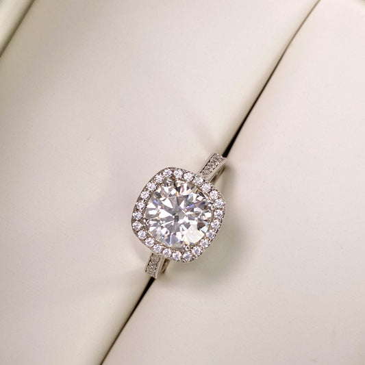 【#01】(むげん)S925モアサナイトのリング