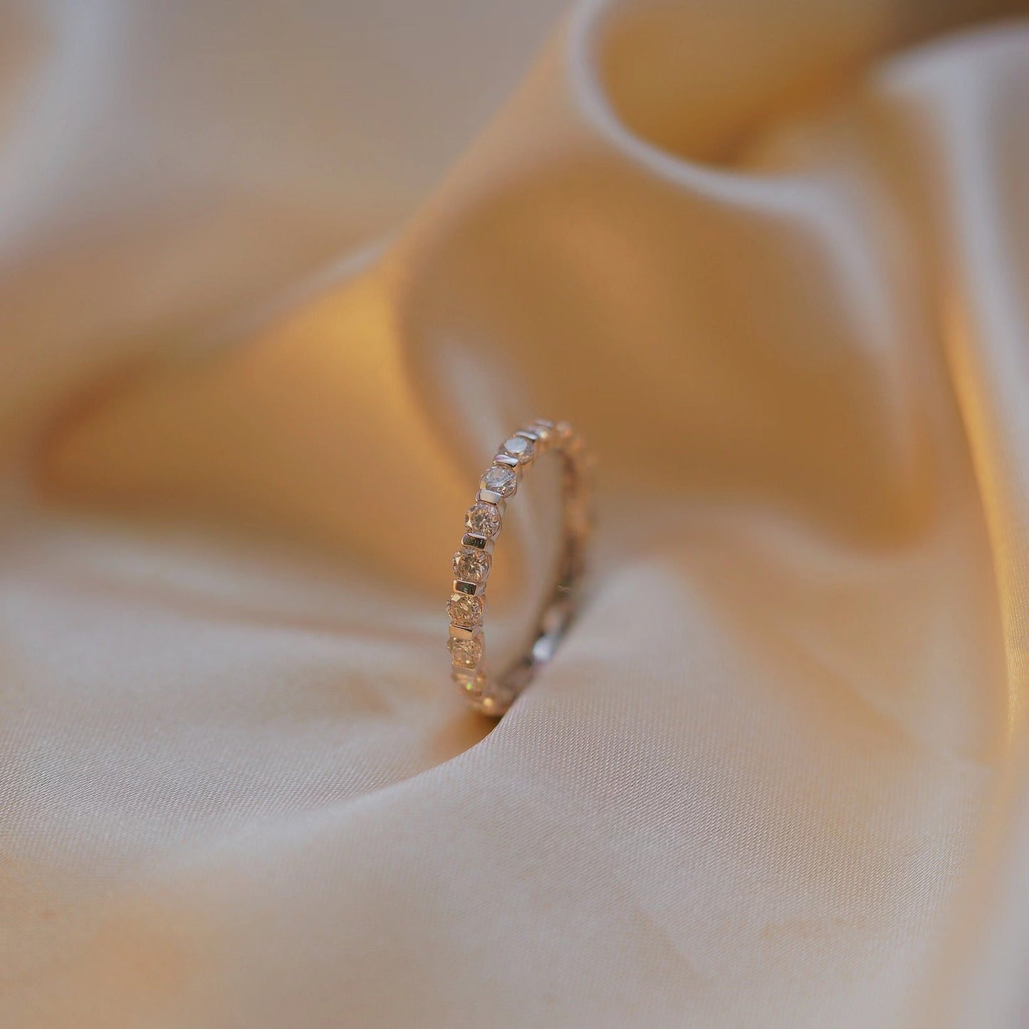 【#16】(みずかがみi) S925モアサナイトのリング