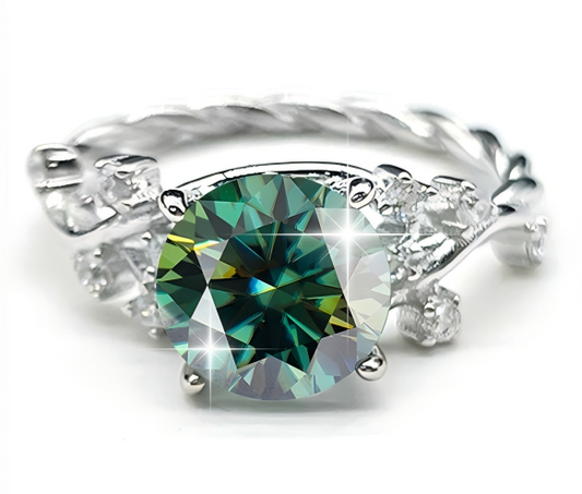 【#101】(こいざくら せん) S925モアサナイトのリング