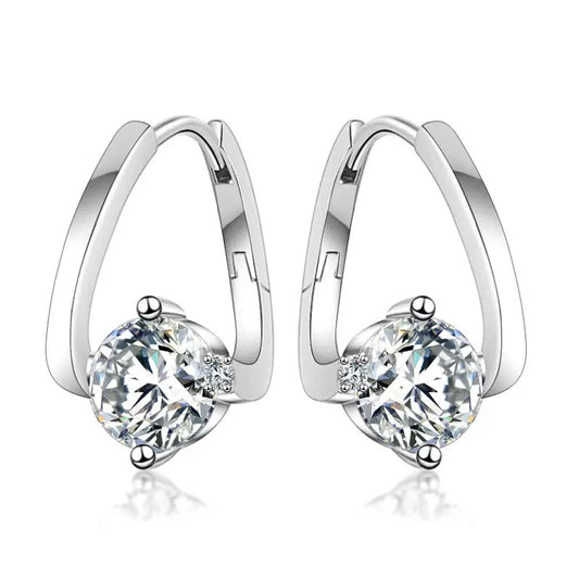 【#69】(しあわせのすず)S925モアサナイトのイヤリング