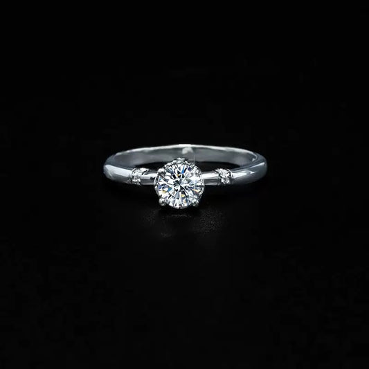 【#96】(やたがらす の ひとみ) S925モアサナイトのリング