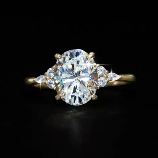 【#152】(夏の主役) S925モアサナイトのリング