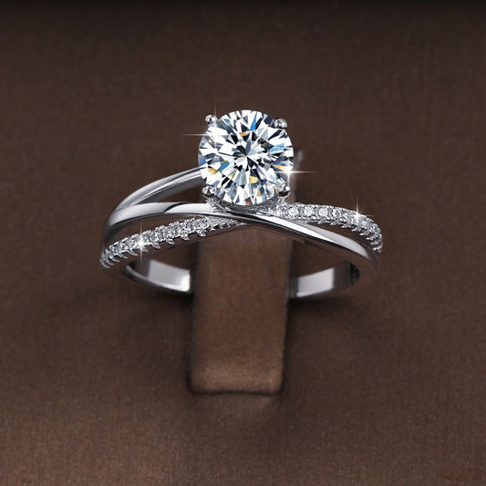 【#195】(ほのか)S925モアサナイトのリング