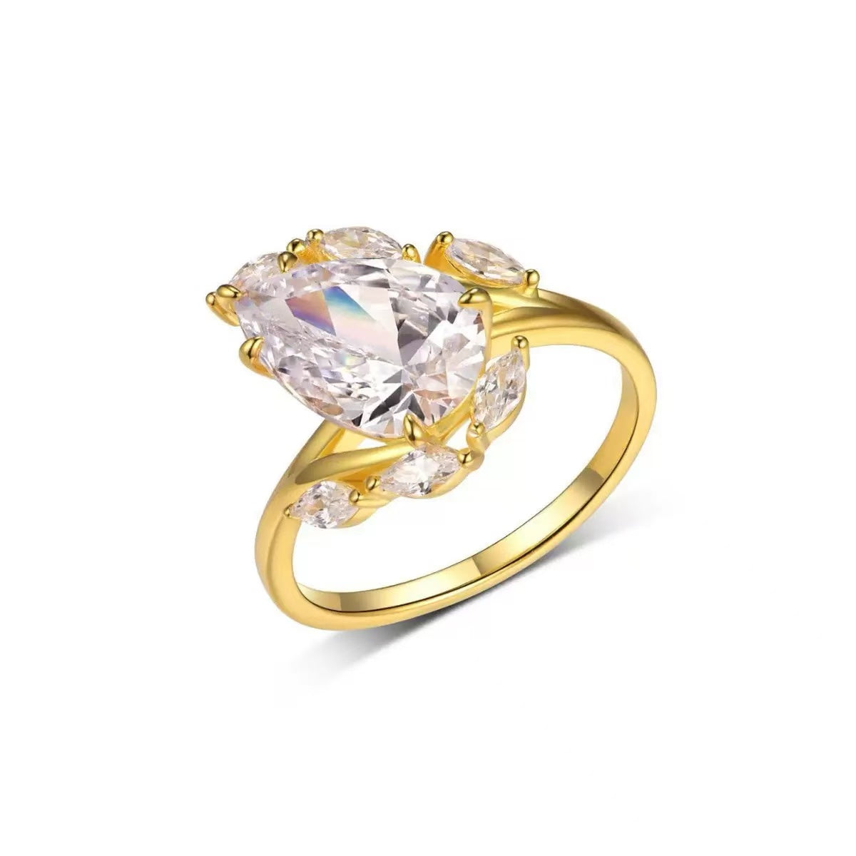 【#530】(Opal) S925モアサナイトのリング