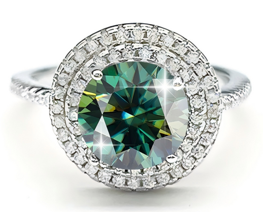 【#103】(ゆめおりひめ) S925モアサナイトのリング