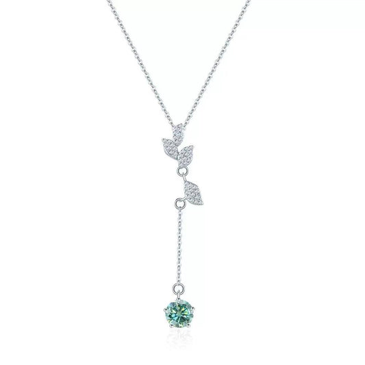 【#490】(Manley) S925モアサナイトのネックレス