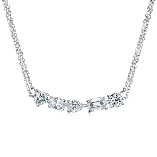 【#495】(Magical) S925モアサナイトのネックレス