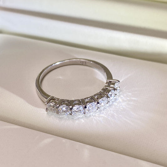 【#02】(るり)S925モアサナイトのリング