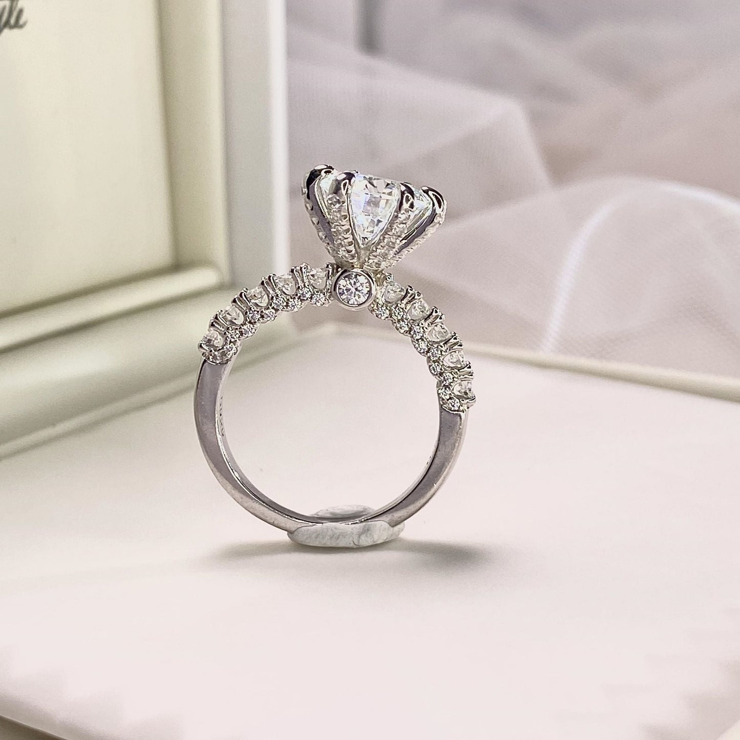 【#17】(ゆめじ)S925モアサナイトのリング