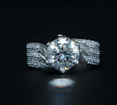 【#98】(ぜろ の しょうてん) S925モアサナイトのリング