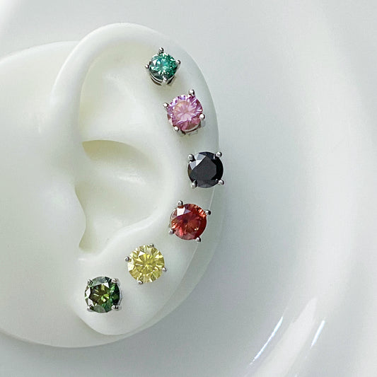 【#106】(とんぼ の はおと)S925モアサナイトのイヤリング