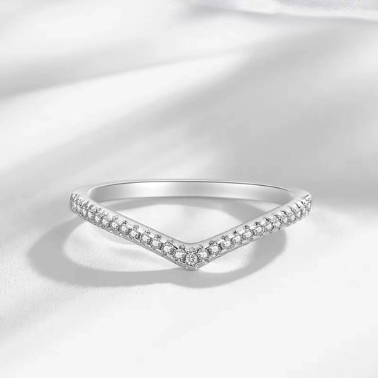 【#104】(ふうりんび) S925モアサナイトのリング