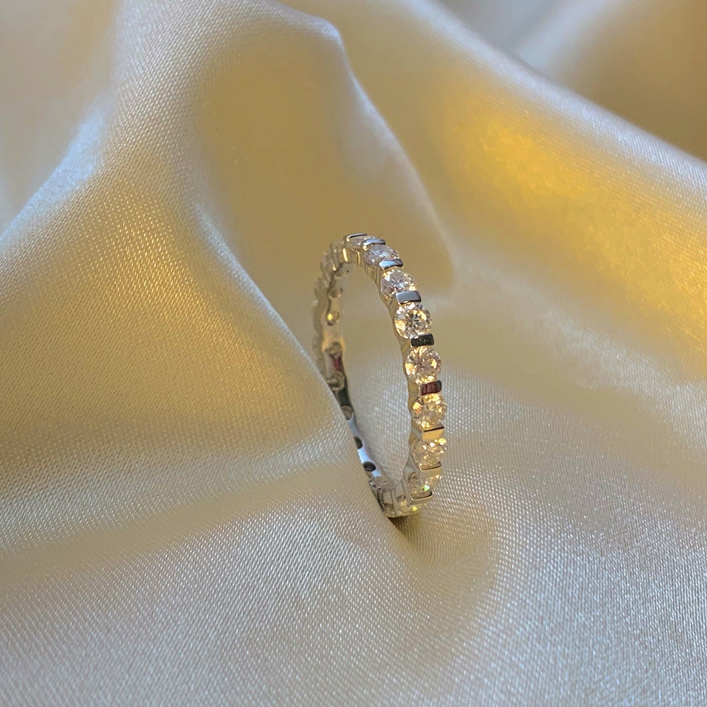 【#16】(みずかがみi) S925モアサナイトのリング