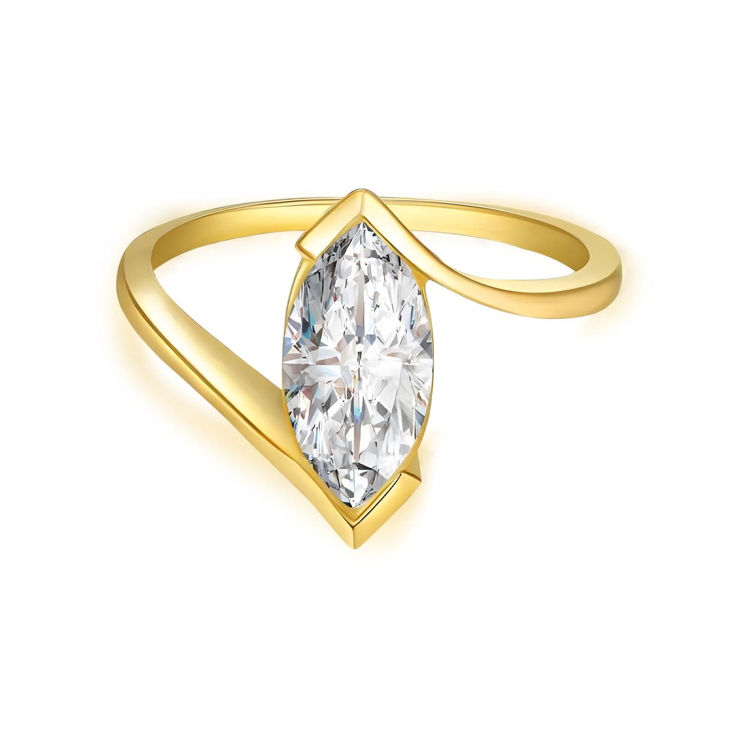 【#13】(ばらひとみ) S925モアサナイトのリング