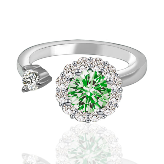 【#03】(つきかげ) S925モアサナイトのリング