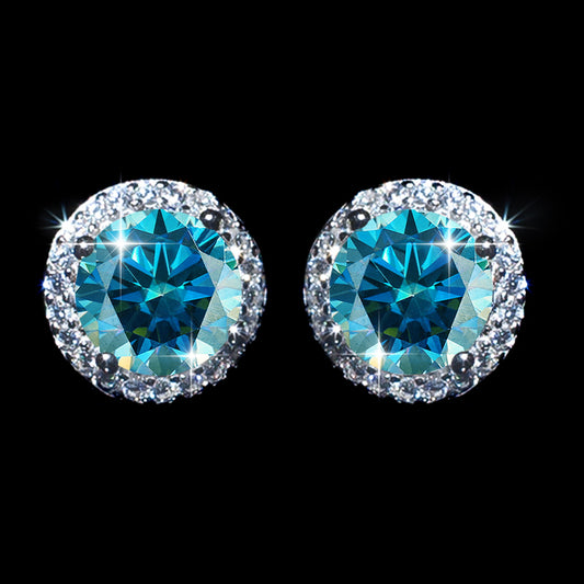 【#133】(あおい)S925モアサナイトのイヤリング