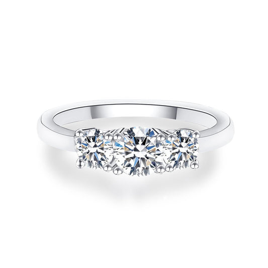 【#JZ155】(ぎんが)S925モアサナイトのリング