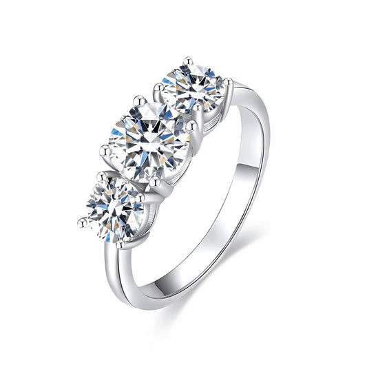 【#JZ155】(ぎんが)S925モアサナイトのリング