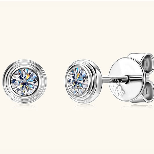 【#175】(ゆんゆん)S925モアサナイトのイヤリング