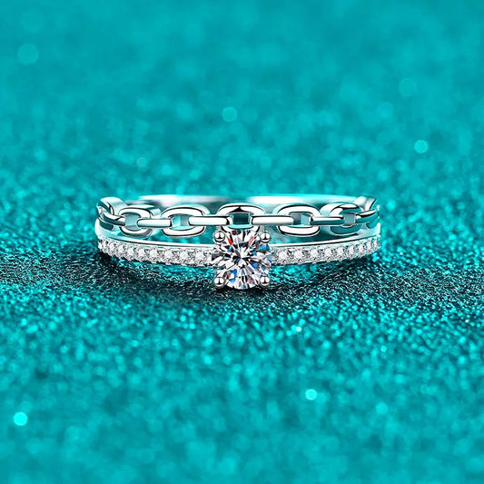 【#183】(あさか) S925モアサナイトのリング