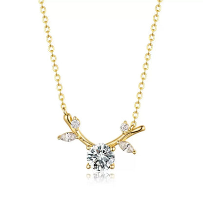 【#522】(Oliviana) S925モアサナイトのネックレス