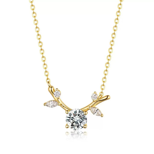 【#522】(Oliviana) S925モアサナイトのネックレス
