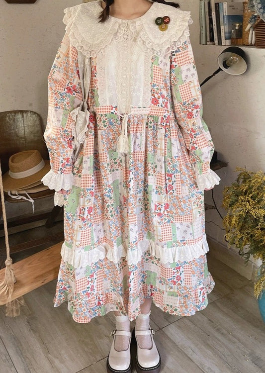 Mori Girl Style Garden Flora Dress