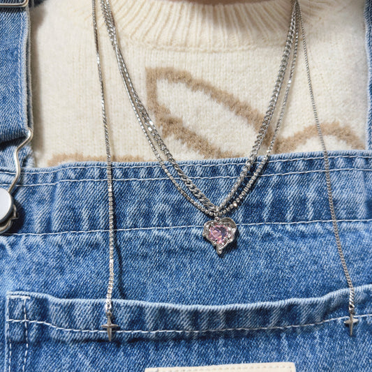 Heart Gems Necklace